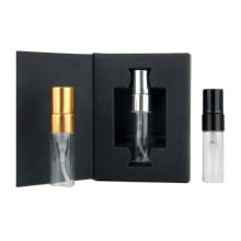 Mini Sample 3Ml 5Ml 10Ml Empty Tester Clear Glass Pump Spray Bottle Vials For Pocket Perfume With Paper Box Packaging